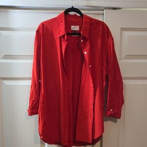 Universal Thread Vibrant Red Top